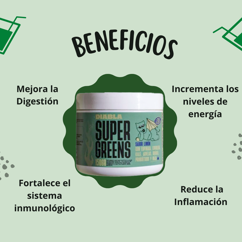 SuperGreens: Mejora tu Digestión y Reduce la Hinchazón